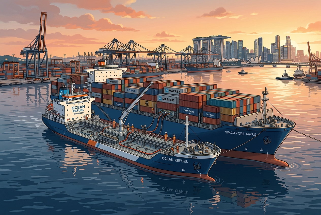 Reliable Marine Fuel Delivery in Singapore: Why Speed and Supply Matter